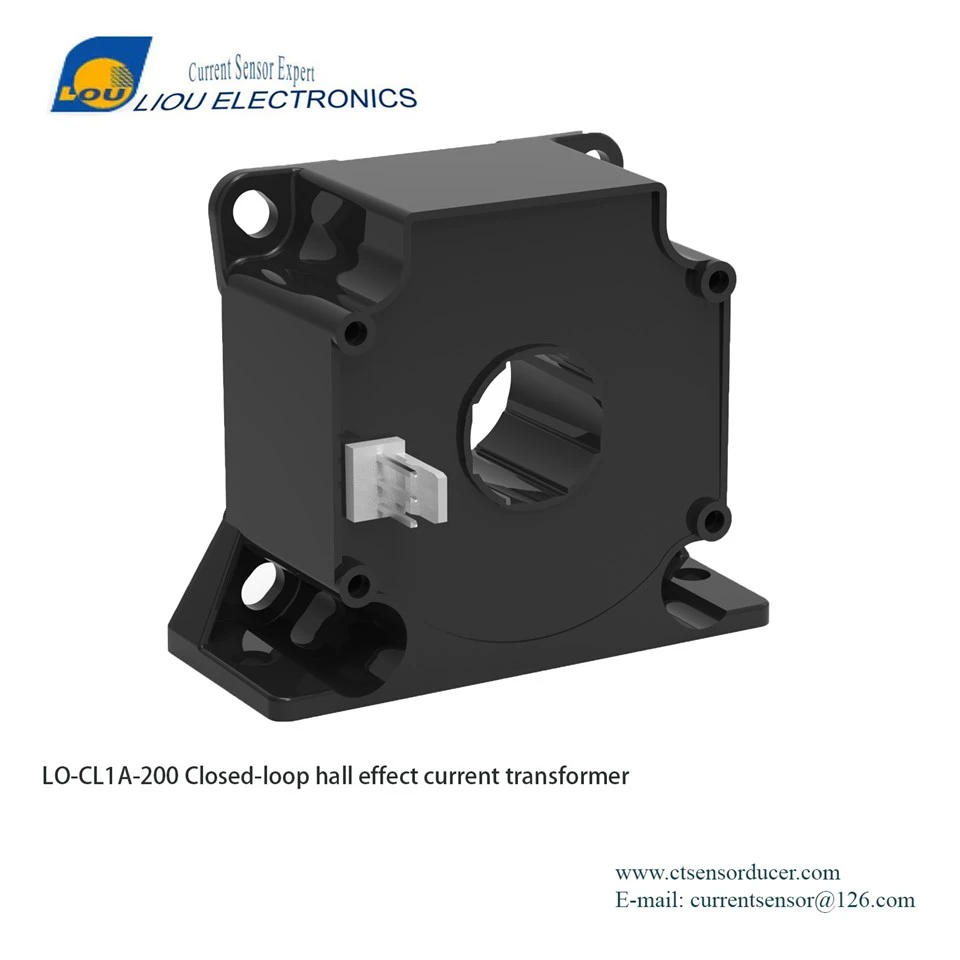info-1-1 Industrial Automation Hall‑Effect Current Sensor With Wide‑Range Measurement LO-CL1A-200